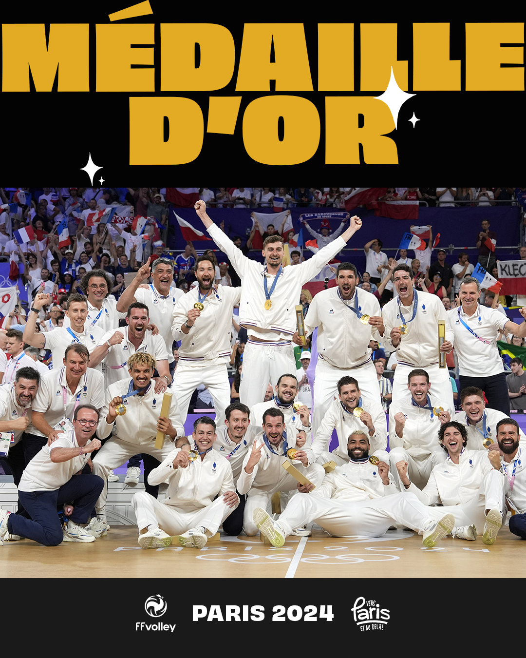 Les Bleus Champions Olympiques